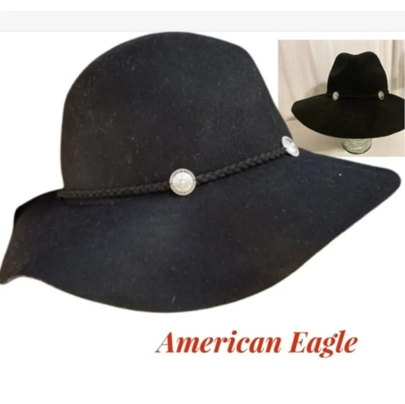 American Eagle black Conch hat - Picture 10 of 11
